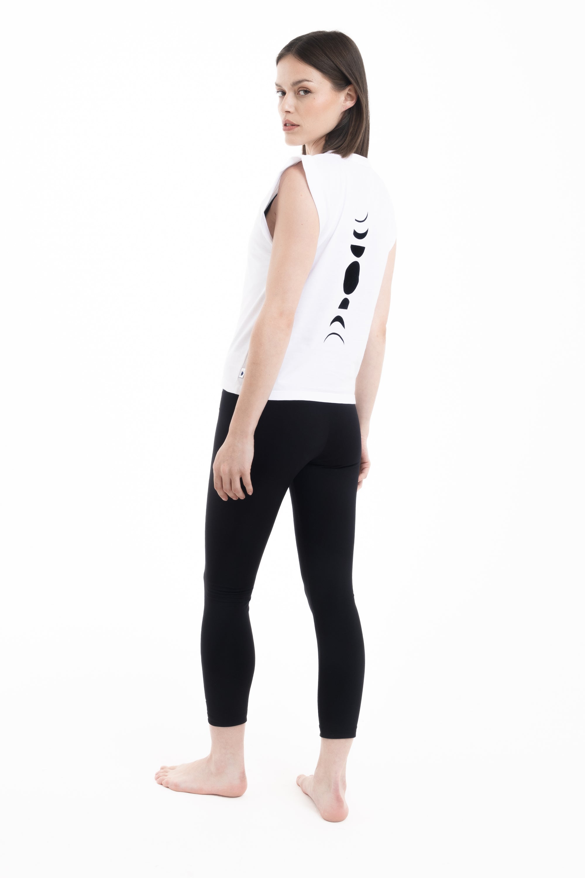 T-shirt blanc COTTIEL Lunes/Lunaire